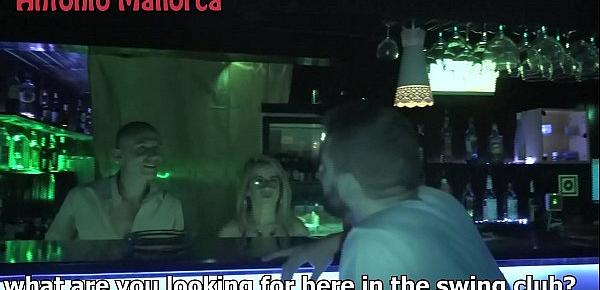  Fucking a Milf in Front of Her Cuckold Husband in a Swinger Club